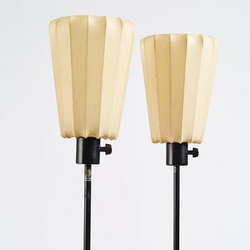 Hans-Agne Jakobsson, a pair of floor lamps, model "G-23", Hans-Agne Jakobsson AB, Markaryd, 1950-60s.