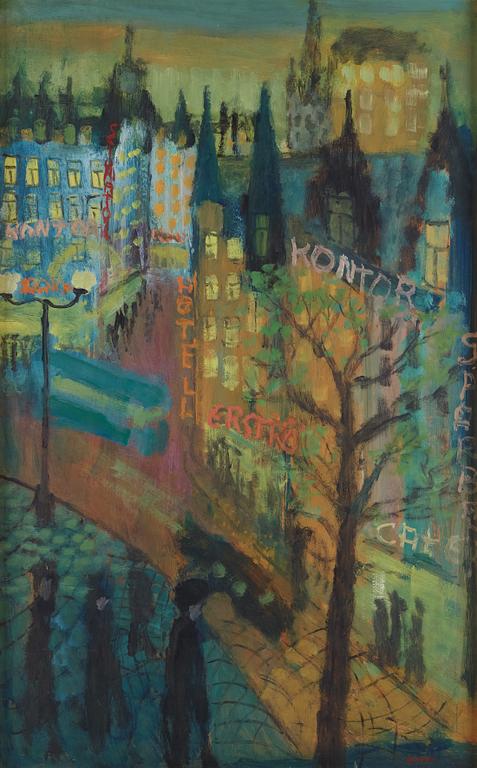 Eskil Nordell, City view, Stockholm.