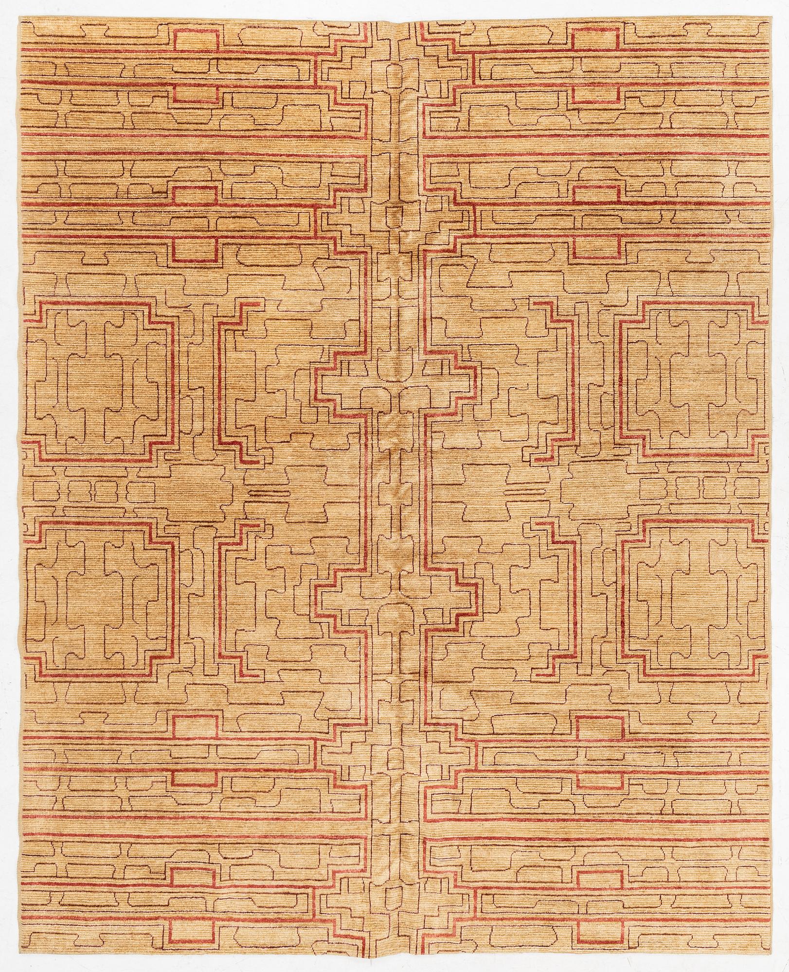 Rug, modern, Afghanistan, approx. 300 x 250 cm.