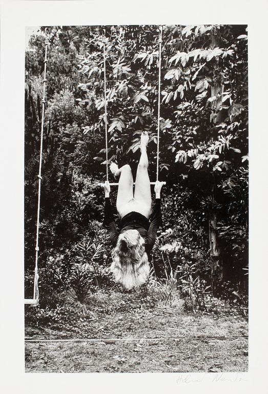 HELMUT NEWTON, offsetlitografi, special collection, Croix-Valmer, 1976. Handsign.