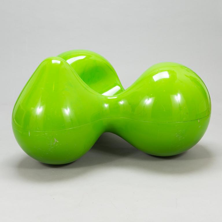 Eero Aarnio, a 'Tomato chair' for Adelta.
