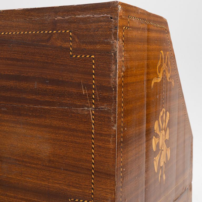 A Gustavian Style Desk, circa 1900.