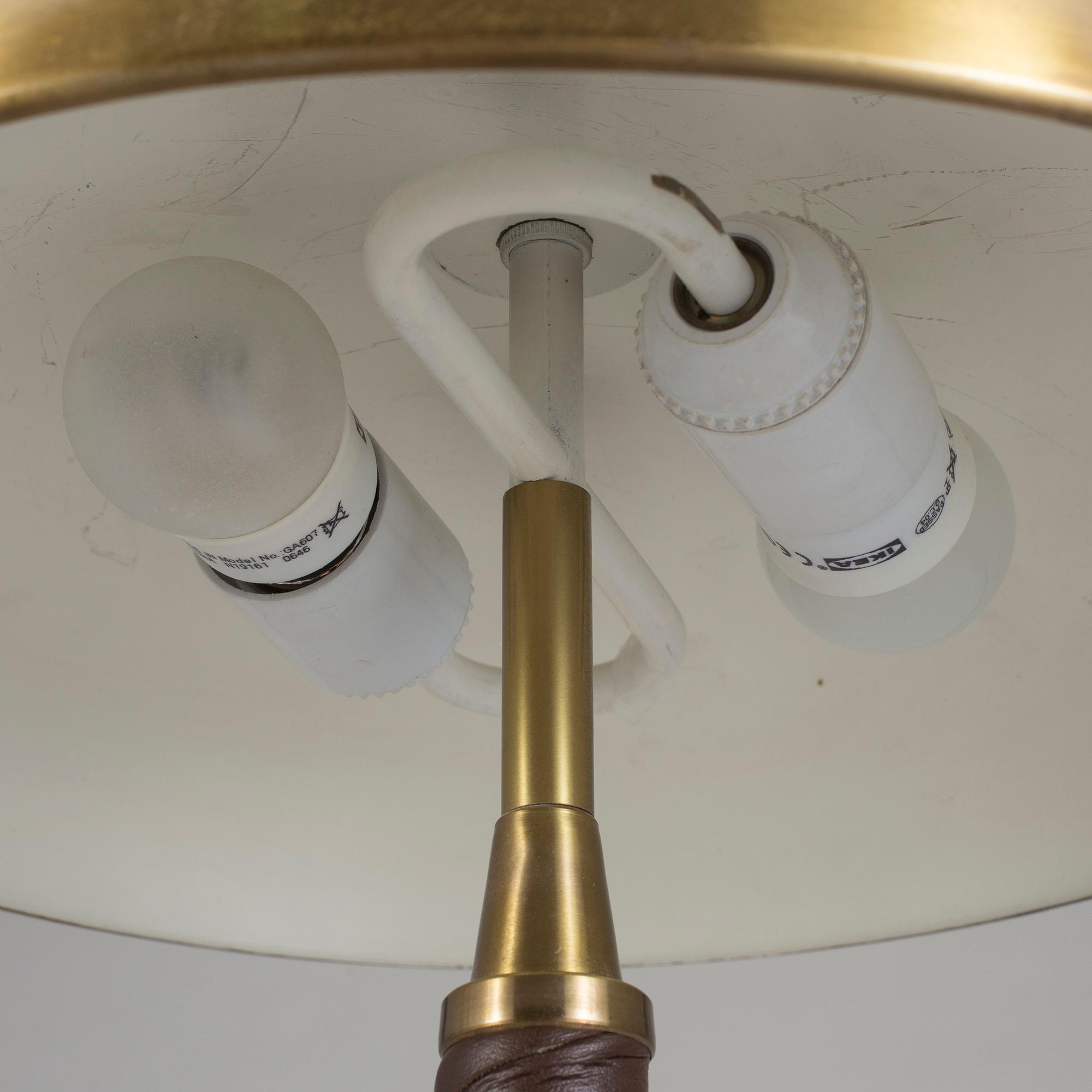 BORDSLAMPA, omkring 1900-talets mitt.