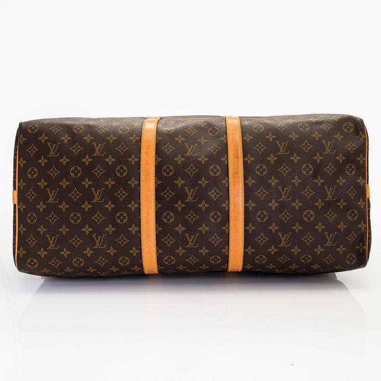 Louis Vuitton, a Monogram Canvas 'Keepall 60 Bandoulière' weekendbag.