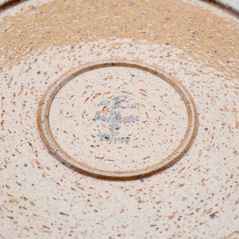 Bertil Lundgren, Bowl, Rörstrand, 1970s.