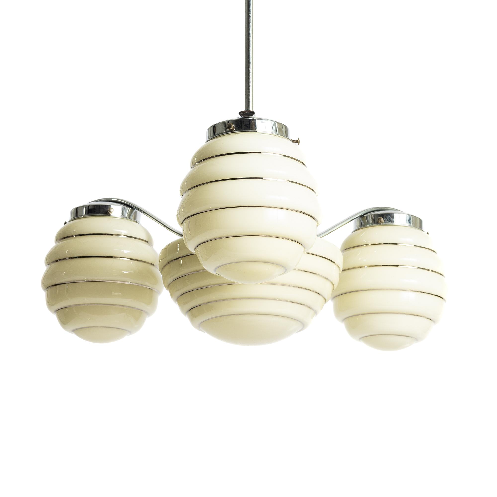 Pendant light, Art Deco, 1920s.