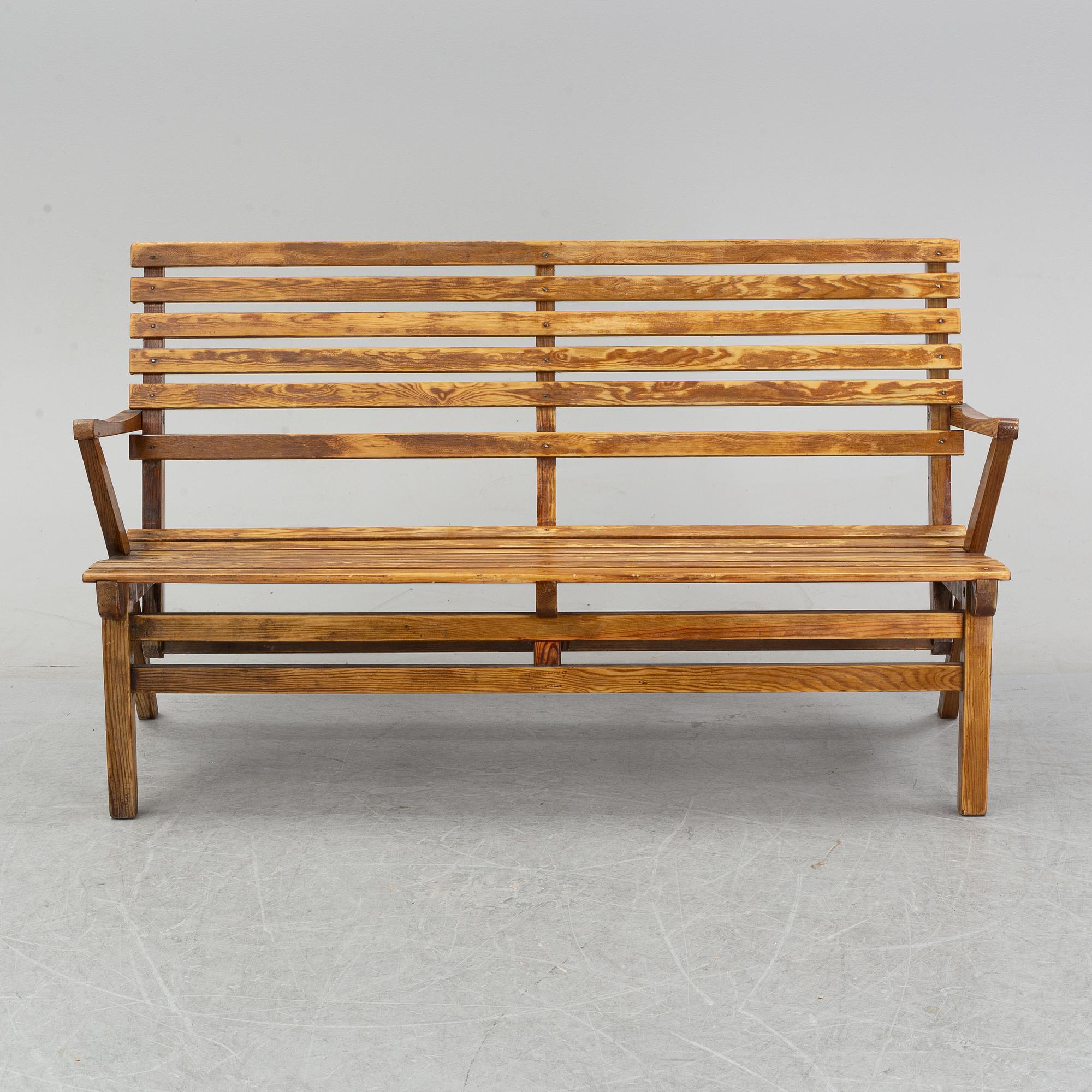 Carl Malmsten, a five garden furniture suite 'Bergshamra', Igelstaverket.