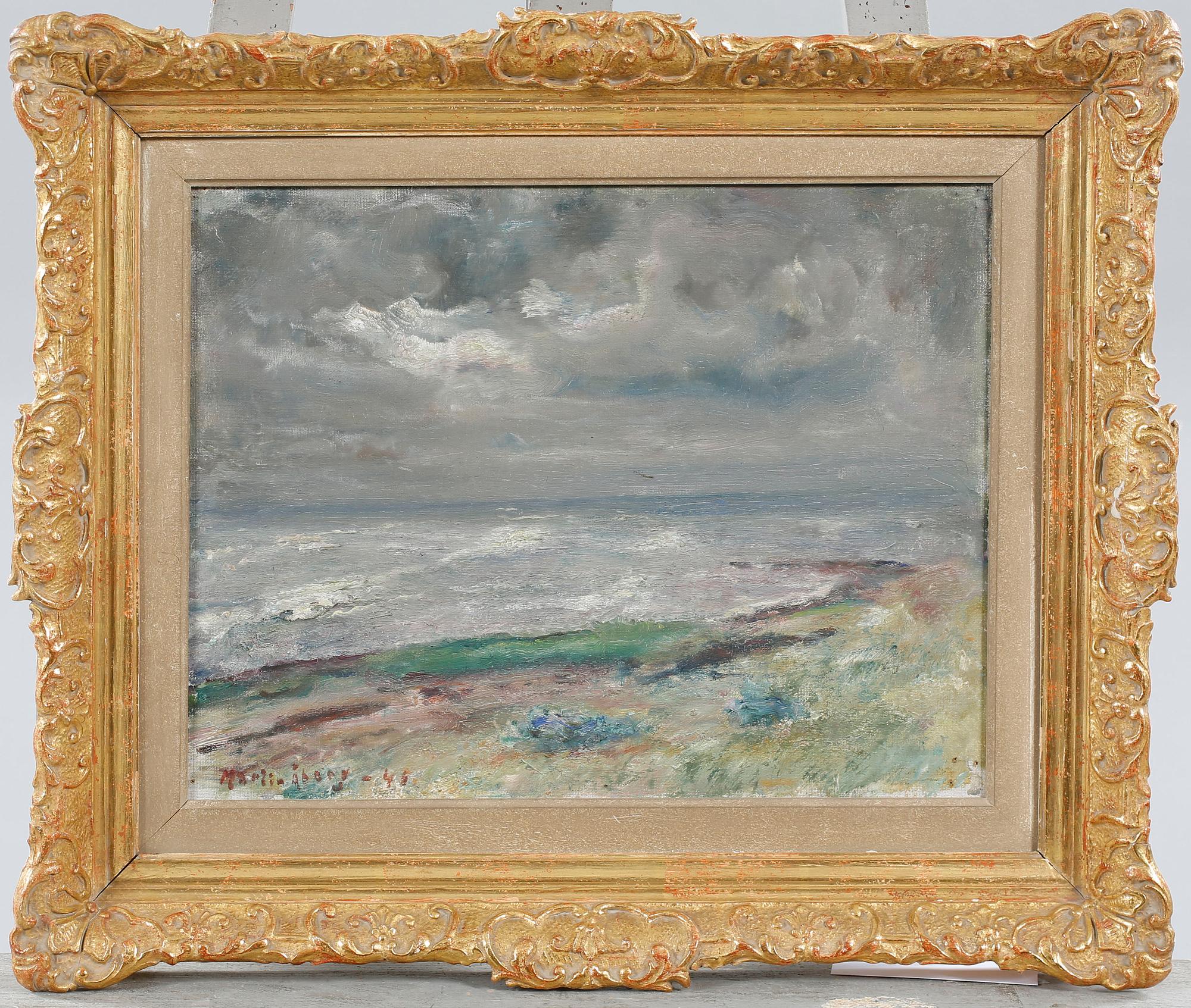 MARTIN ÅBERG, oil on canvas, signed and dated -46.