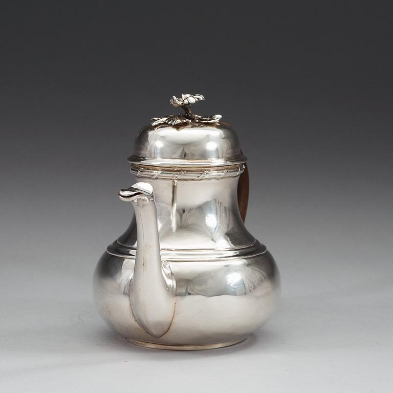 TEKANNA, av Jonas Thomasson Ronander, Stockholm 1769. Rokoko.