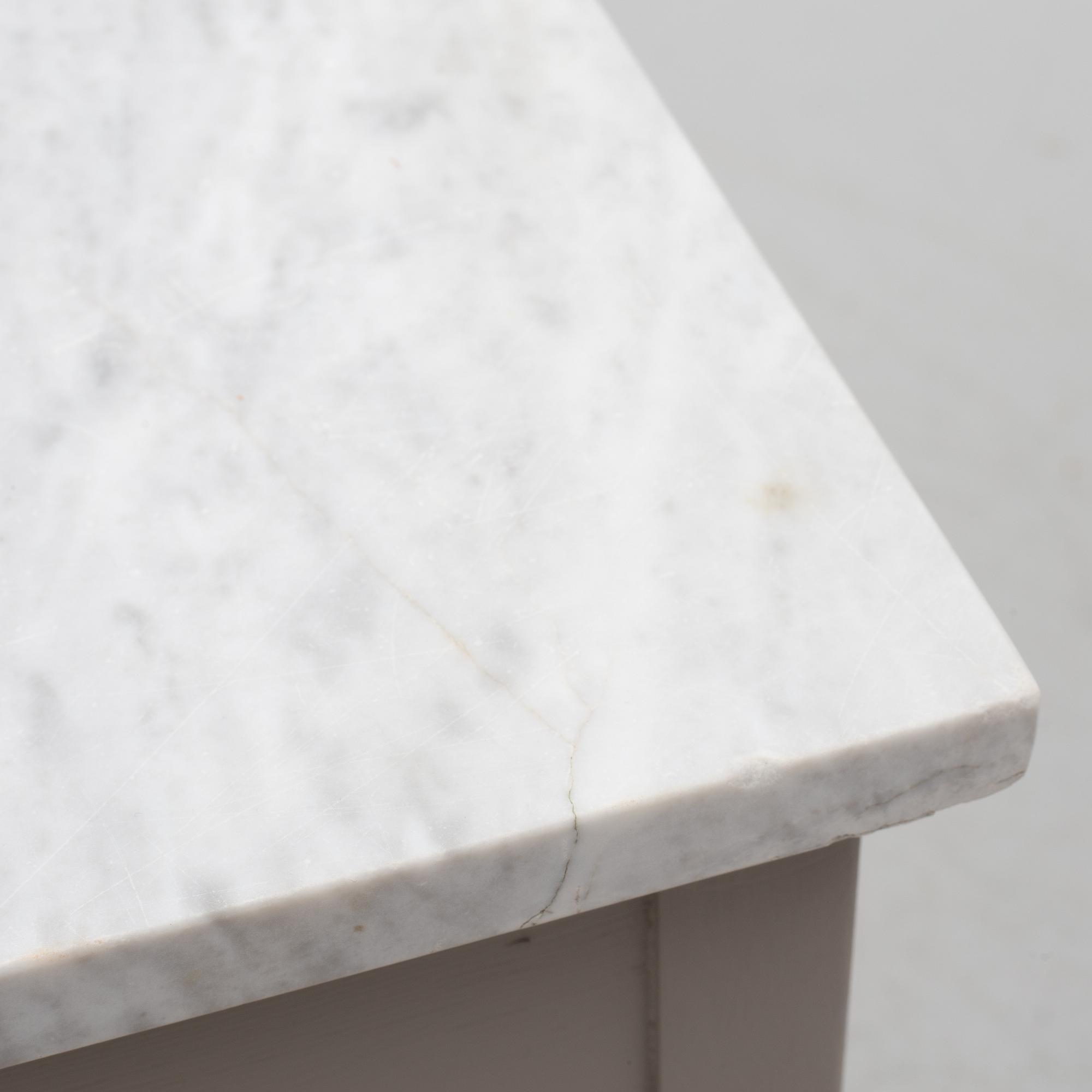 A pair of contemporary bedside tables.