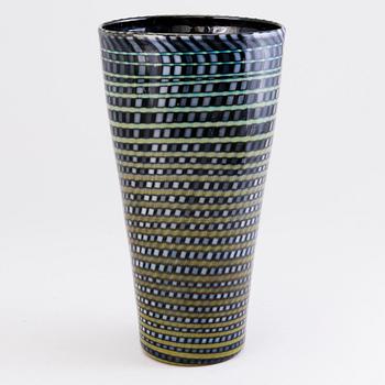 A Glass Vase, signed K. Nurminen Nuutajärvi, limited and numbered 73/99.