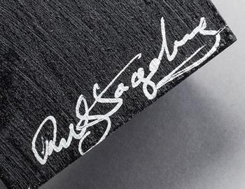 ROLF FAGERBERG a bowl and a sculpture, signed,