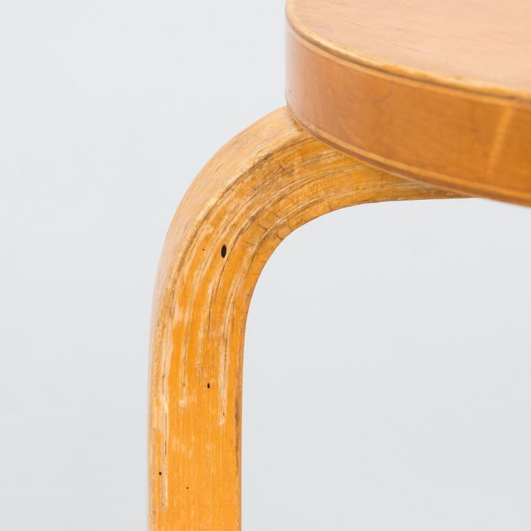 Alvar Aalto, jakkara, malli 60, Artek, 1960/70-luku.