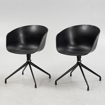 Hee Welling, stolar 6 st,  "About A Chair" modell AAC121, Hay, Danmark.