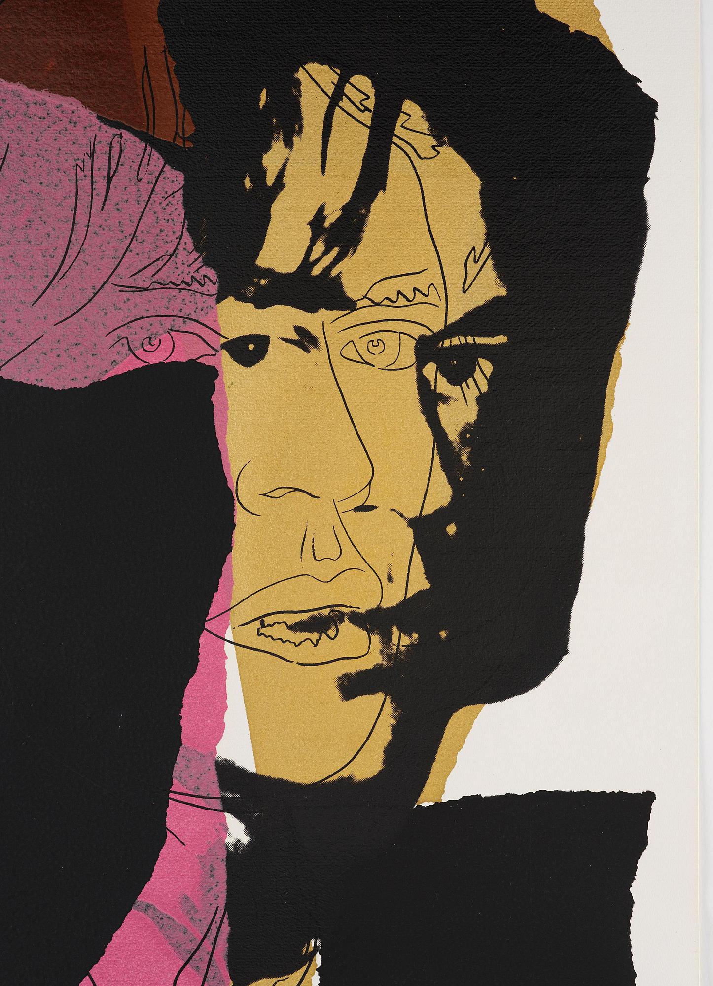 Andy Warhol, "Mick Jagger".