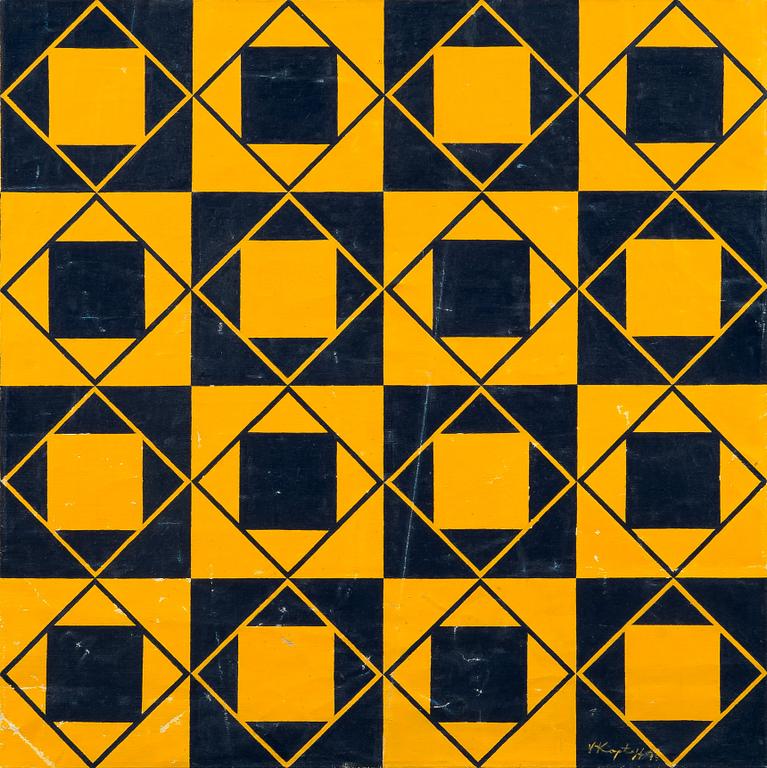 Vladimir Kopteff, "SQUARES II b".