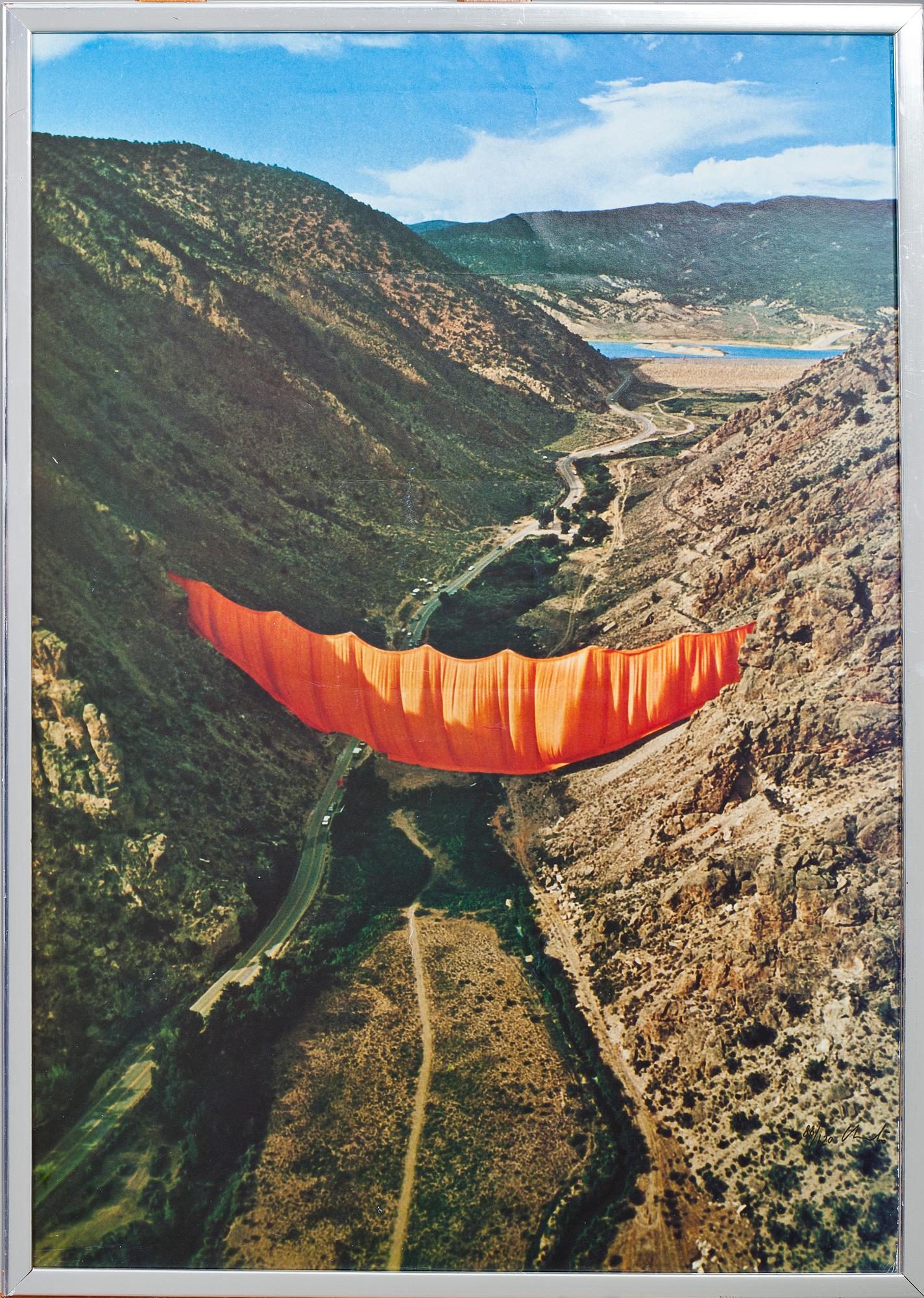 CHRISTO, färgoffset, sign och numr 88/120.