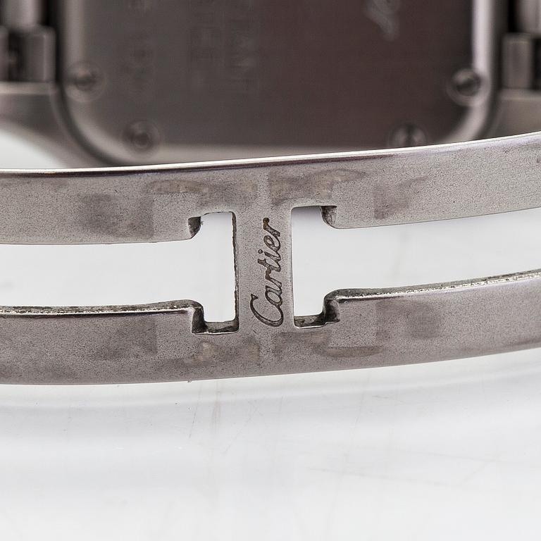 Cartier, Panthère, armbandsur, 22 x 22 (30) mm.