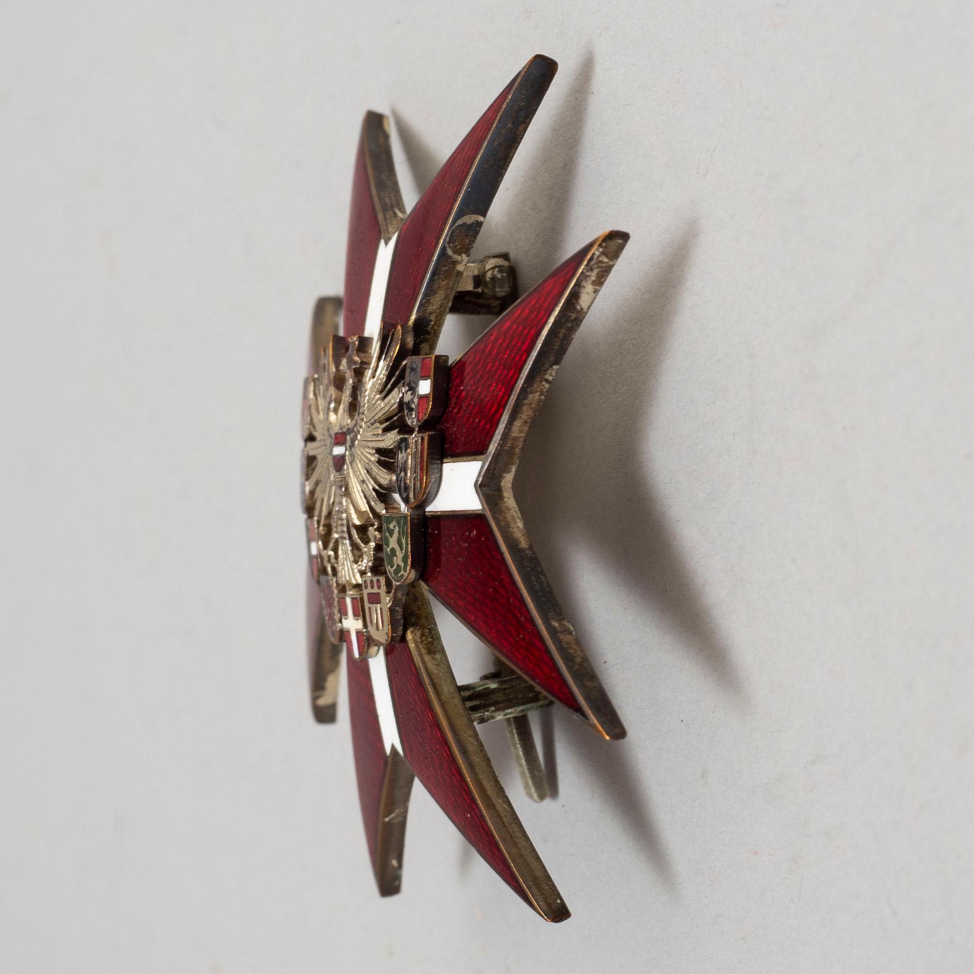 Order of Merit, Italian republic and Order of Merit Austrian republic.