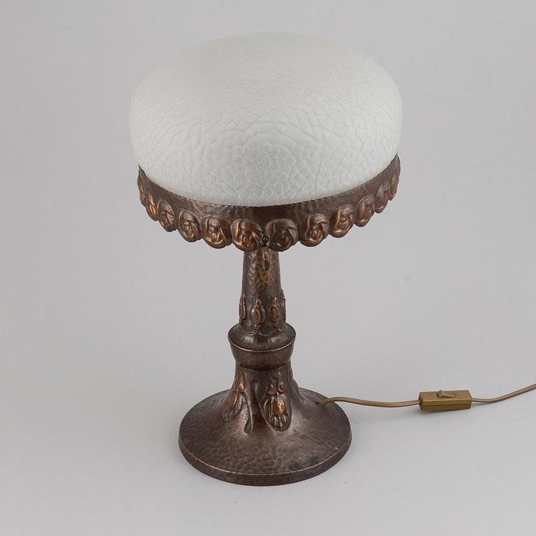 A jugend table lamp, early 1900's.