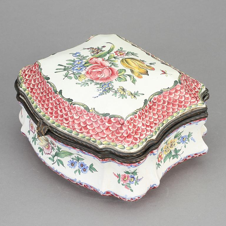 SKRIN, fajans. 1800-talets slut.