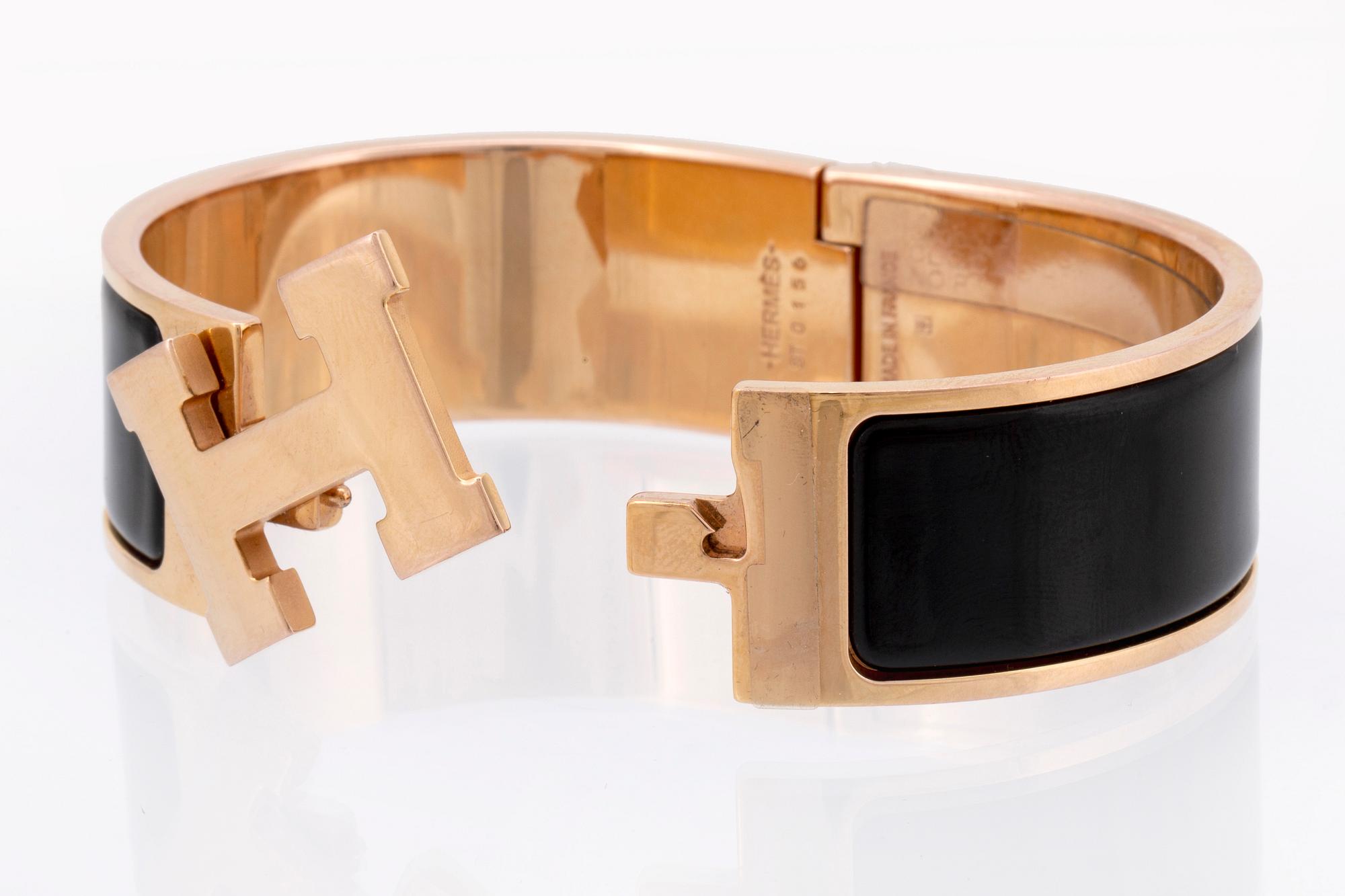 Hermès, bracelet "Clic H".