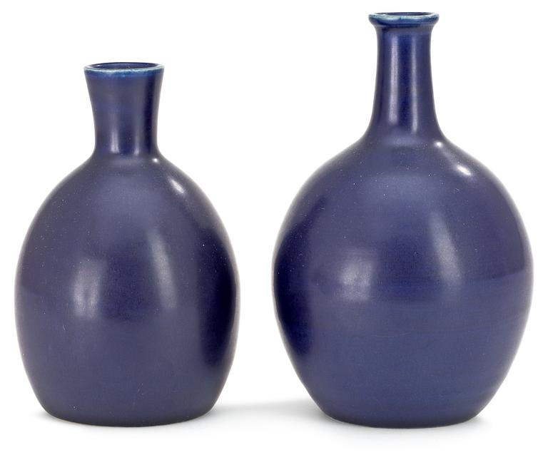 VASER, 2 st, Erik & Ingrid Triller, Tobo 1935-73.