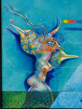 Ardy Strüwer, "Indigo Blue Piano Palette".