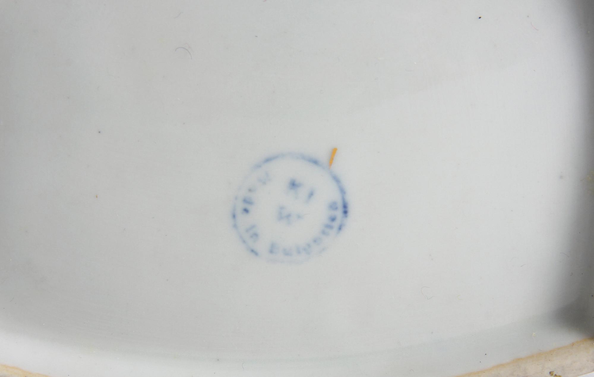 SPECERIBURKAR, 15 delar, porslin, Bulgarien.