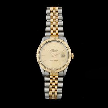 ARMBANDSUR, herr, Rolex, Oyster Perpetual, Datejust, "Turn-O-Graph", automatisk, stål och guld.