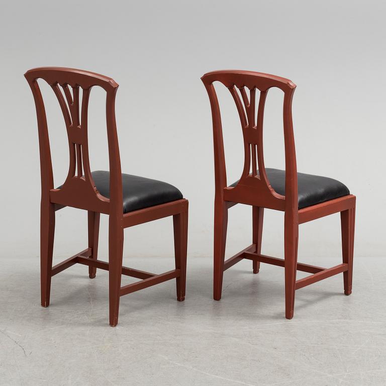 A set of six 'Fresta' chairs by IKEA, late 20th century.