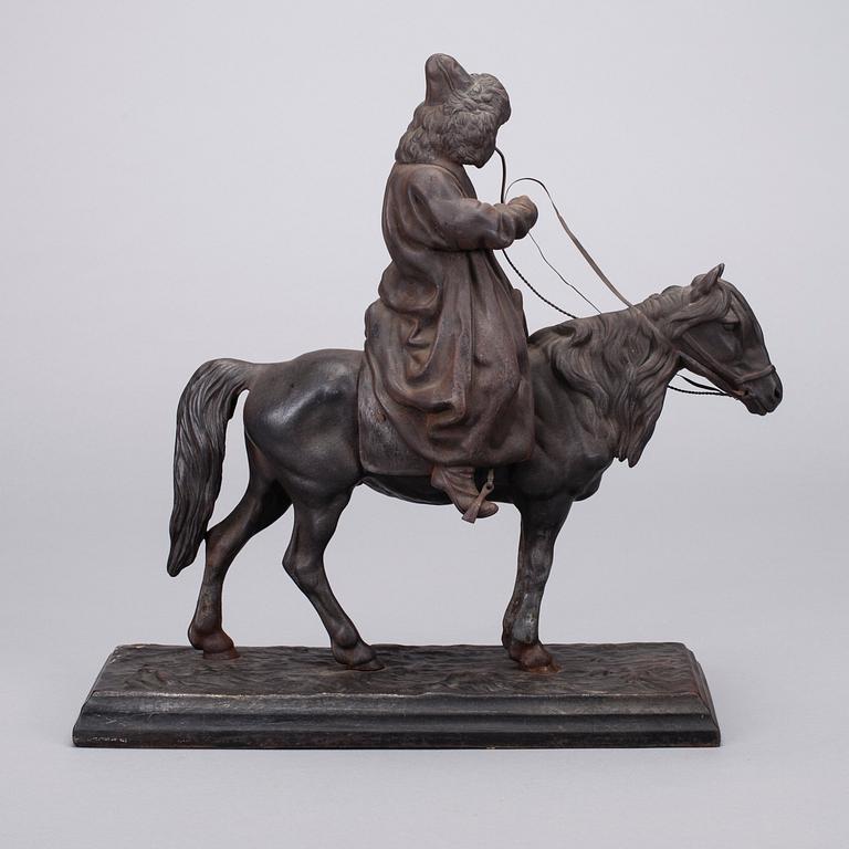 SKULPTUR, gjutjärn, efter Aubert, Artemy Lavrentevich, Kasli, 1904, Ryssland.
