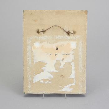 VÄGGRELIEF. Stengods, Stig Lindberg. Gustavsberg.