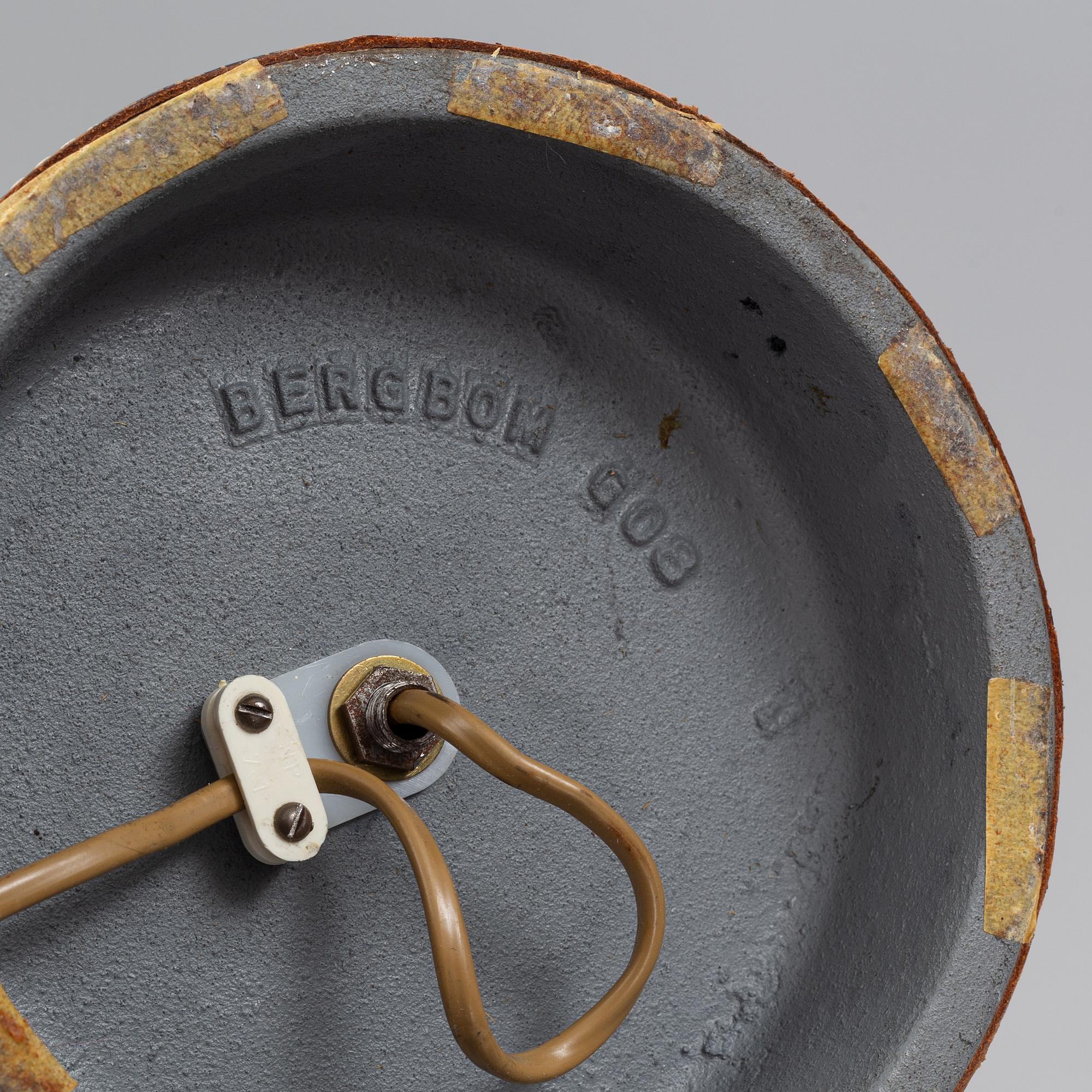 Golvlampa, Bergboms, 1900-talets andra hälft.