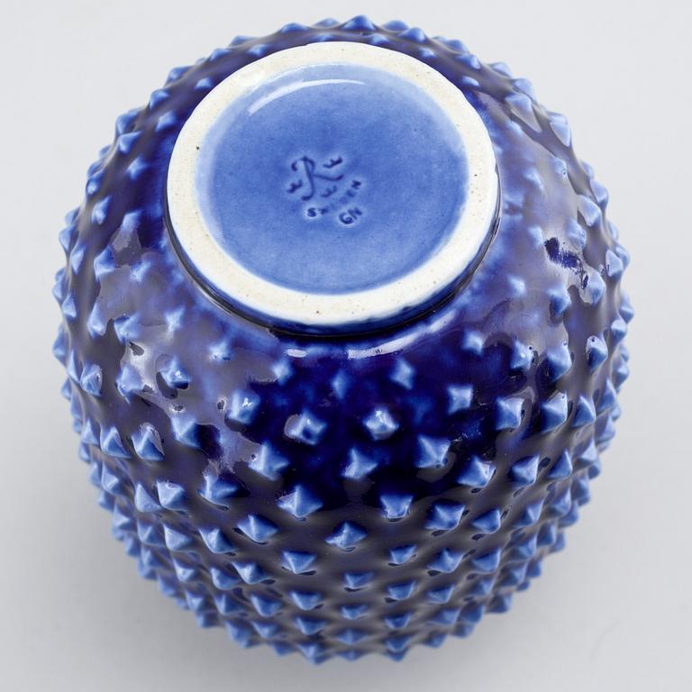 GUNNAR NYLUND, vas, stengods, Rörstrand, 1950-tal.