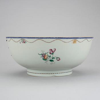SKÅL, kompaniporslin, Kina, Qianlong (1736-95).