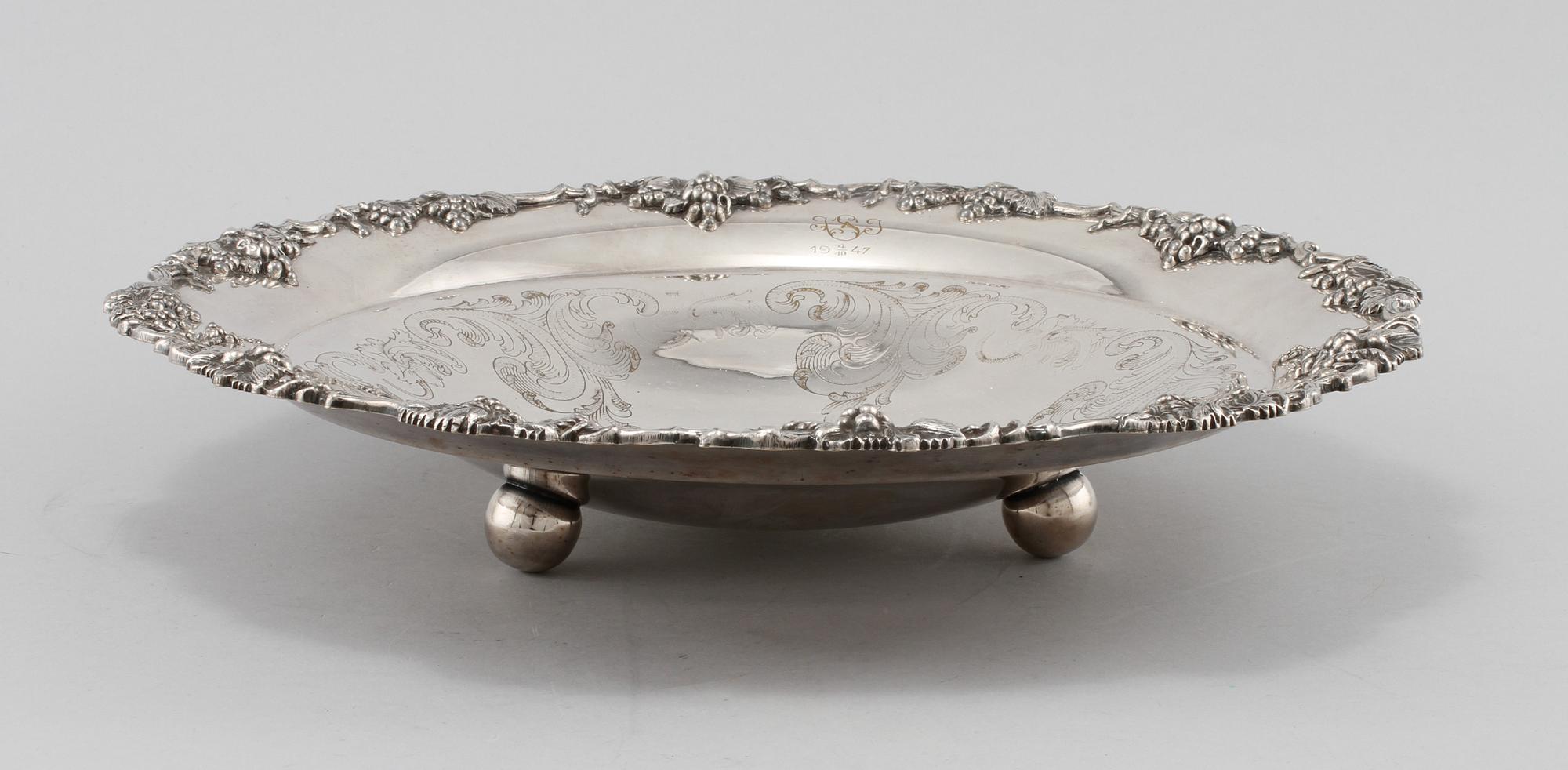 VAS samt FAT, nysilver, 1900-talets första hälft.