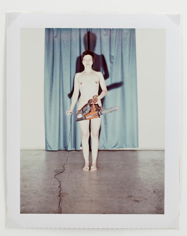 ANNIKA VON HAUSSWOLFF, polaroidfotografi, SAK-edition 2007, signerad á tergo.