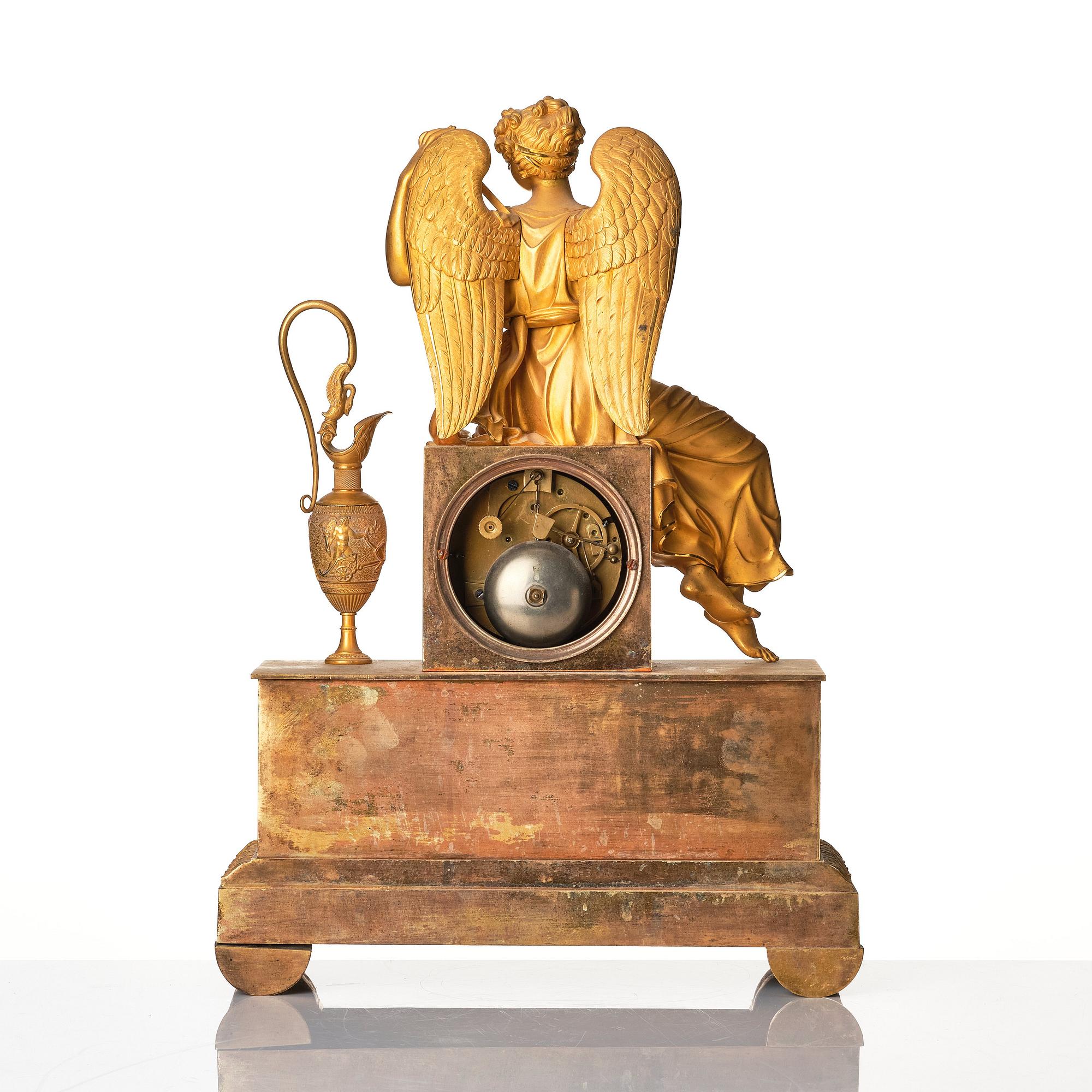 Bordspendyl, av Hunziker (verksam i Paris 1807-1825), Empire.