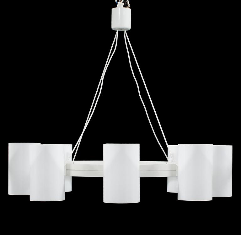 TAKLAMPA, "Taklampa 587/Cylinder Ringkrona", Luxus, 1900-talets andra hälft. Höjd 24 cm.