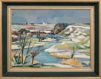 Gerhard Wihlborg, Vårvinter Skåne.