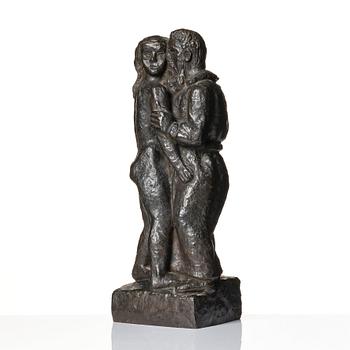 Bror Hjorth, "Rodin och hans musa" (Rodin and his muse).