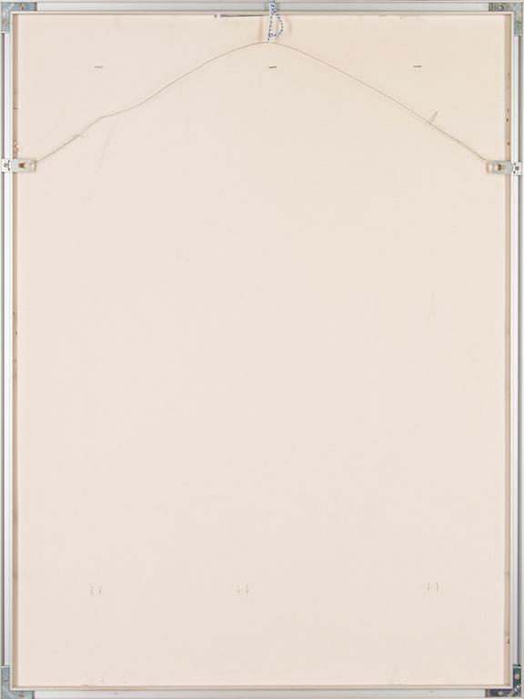 JUSSI AARNIO, piirros, sekatekniikka, signeerattu.