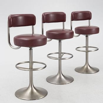 Johanson Design, barstolar, 3 st, Markaryd, 1900-talets senare del.