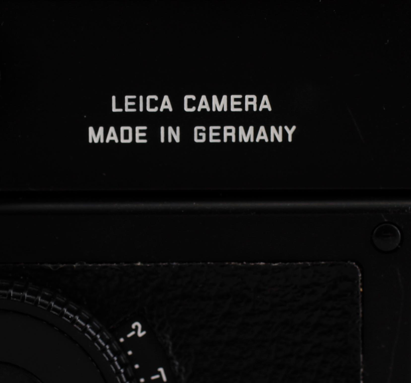 KAMERA, Leica M7, nr 285499, Tyskland, modellen lanserad 2002.