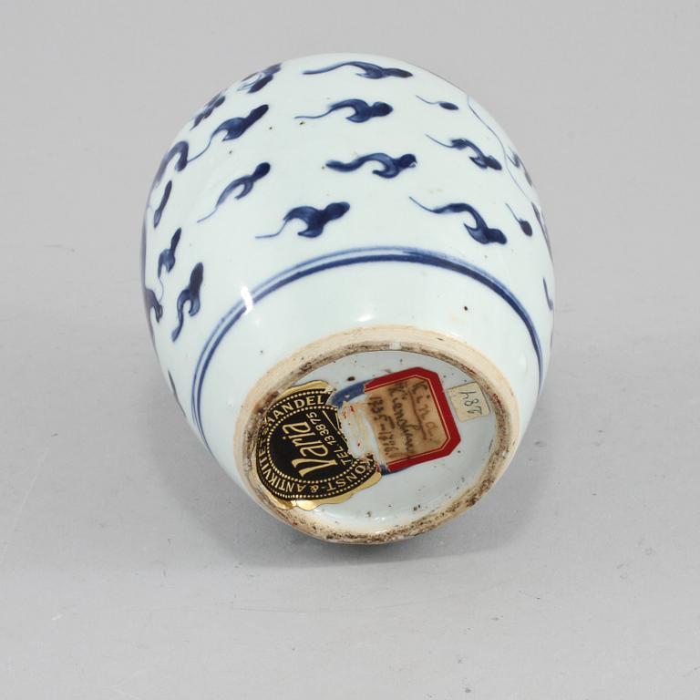 PARTI PORSLIN, 6 delar, Kina, 1700/1800-tal.