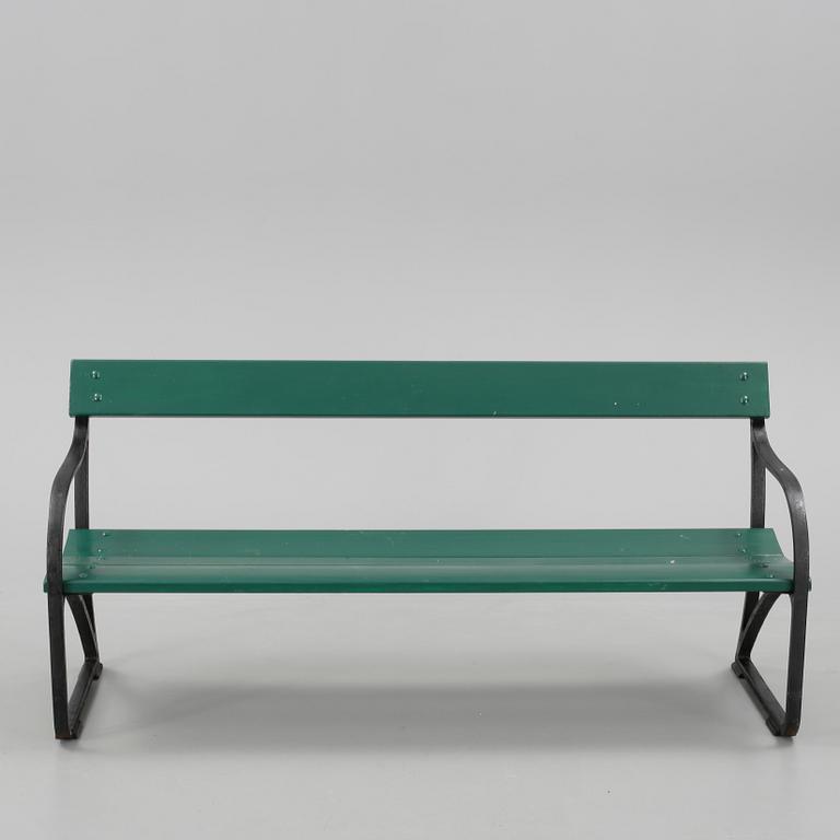 PARKBÄNK, Näfveqvarns bruk, 1900-tal.