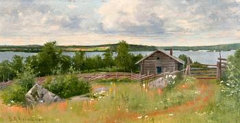 10. Sigfrid August Keinänen, SUMMER LANDSCAPE.