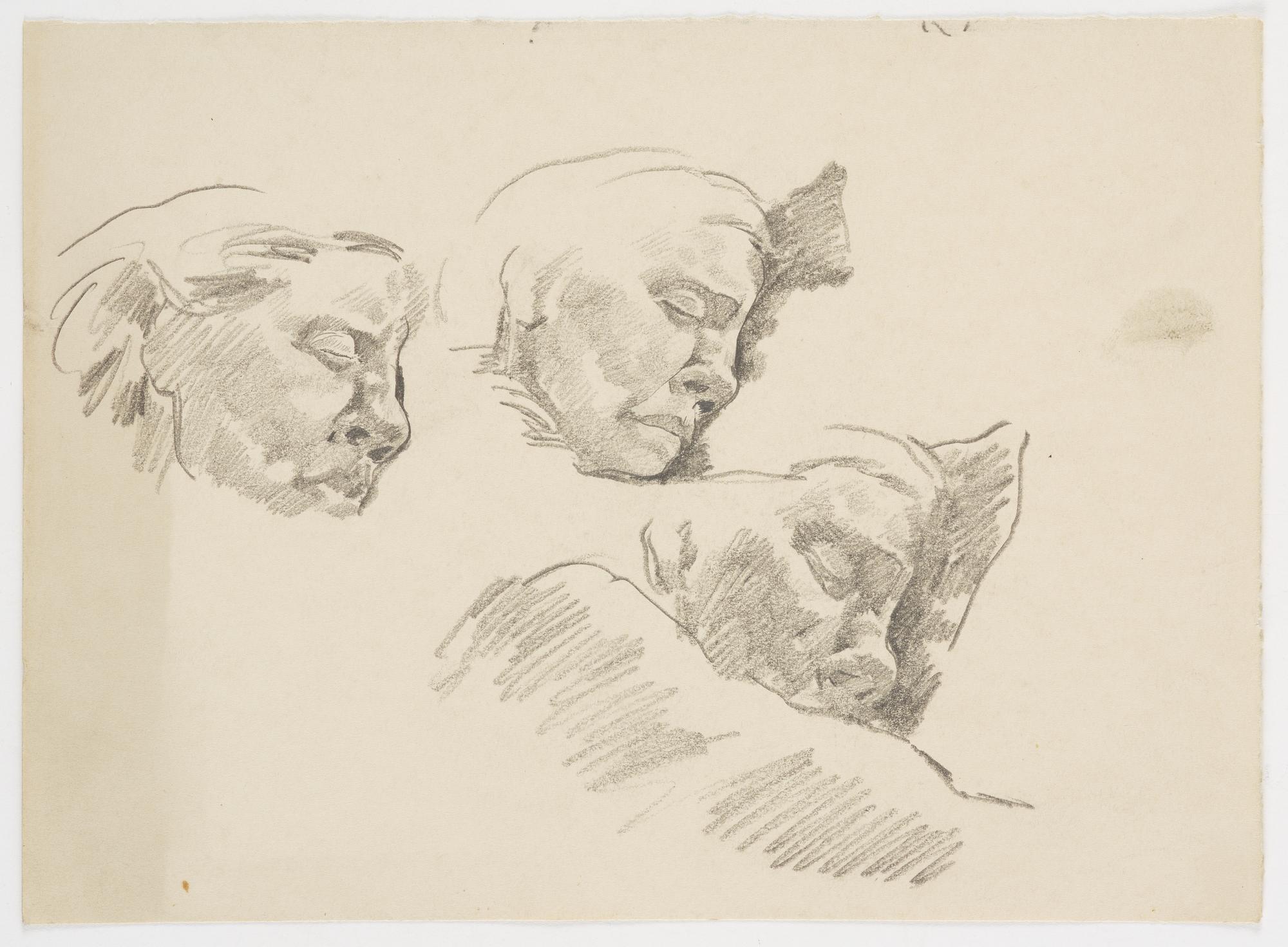 Lotte Laserstein, Skisser, 14 stycken.