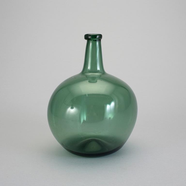 FLASKA, glas, 17-/1800-tal.